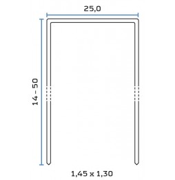 Bea 140/30 140 SERİSİ ZIMBA TELİ 30 mm