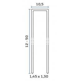 Bea 14/40 14 SERİSİ ZIMBA TELİ 40 mm