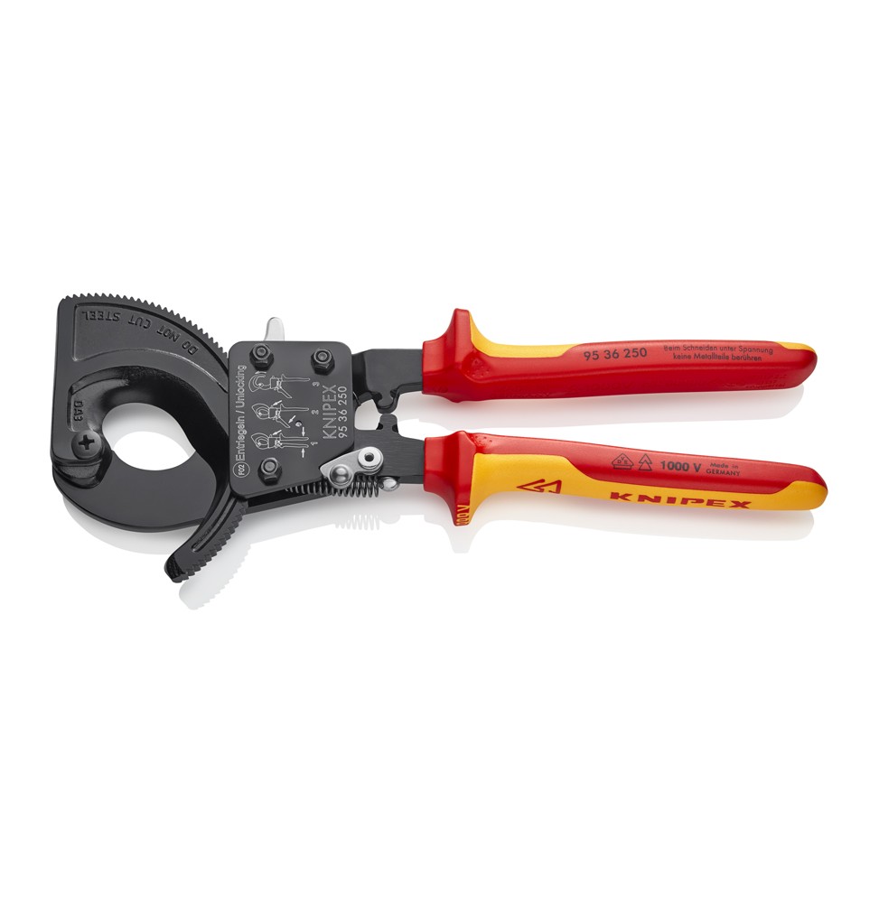 Knipex 9536250 CIRCIR MEKANİZMALI KABLO MAKASI 250 mm