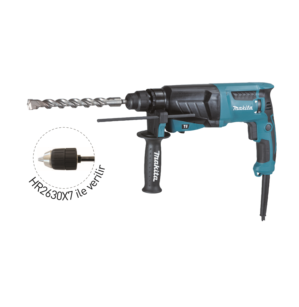 Makita HR2630X7 ELEKTROPNÖMATİK DELİCİ KIRICI