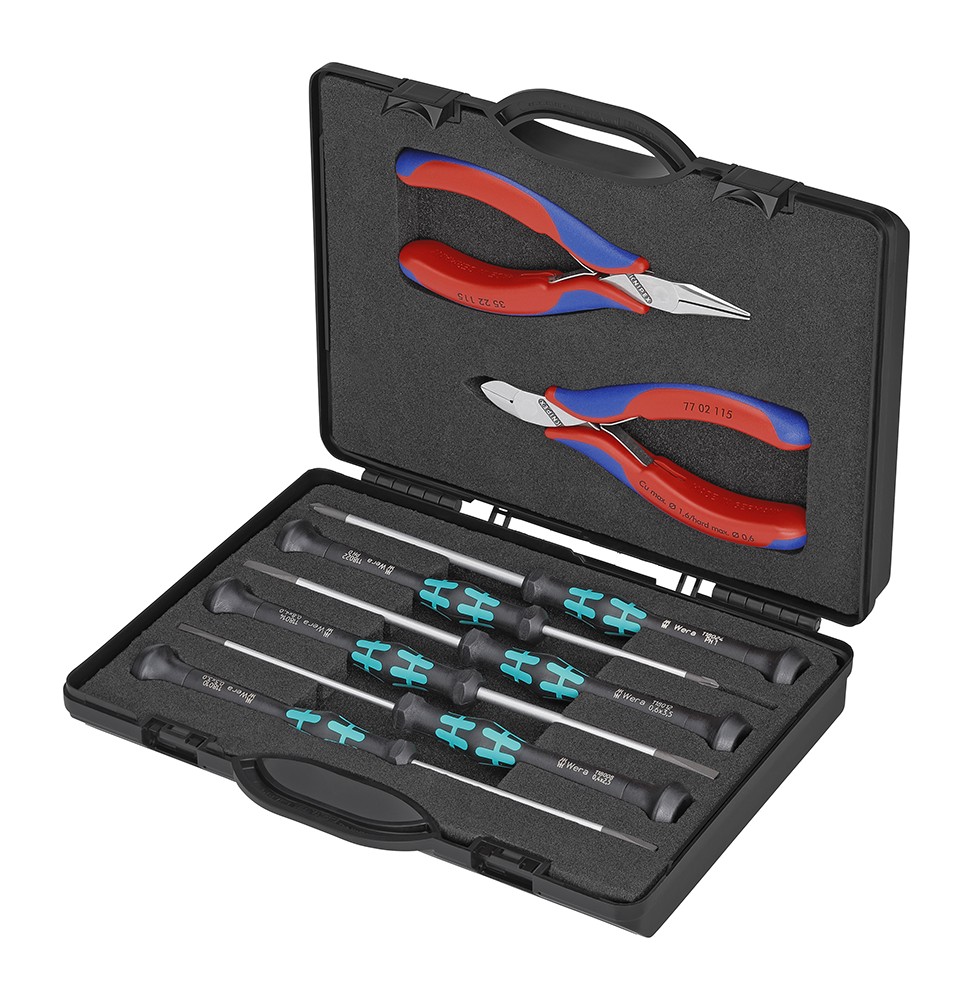 Knipex 002018 ELEKTRONİKÇİ PENSE SETİ