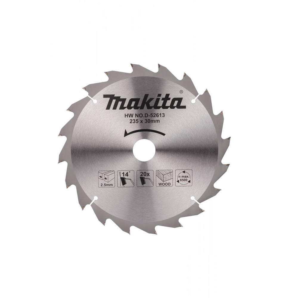 Makita D-52613-10 AHŞAP KESİM DAİRE TESTERE 235x20 DİŞ