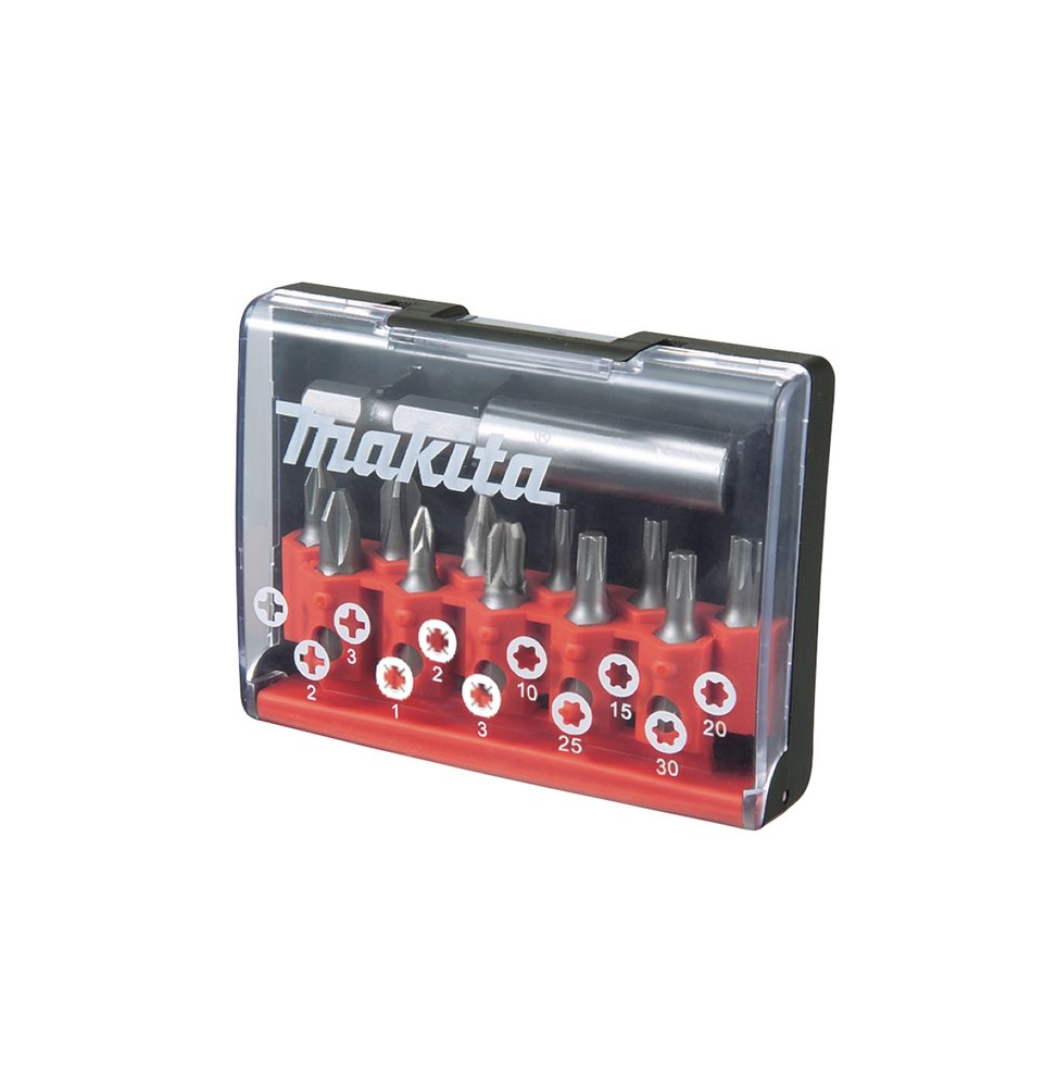 Makita D-31011-12 12 PARÇALI VİDALAMA + MANYETİK UÇ SETİ