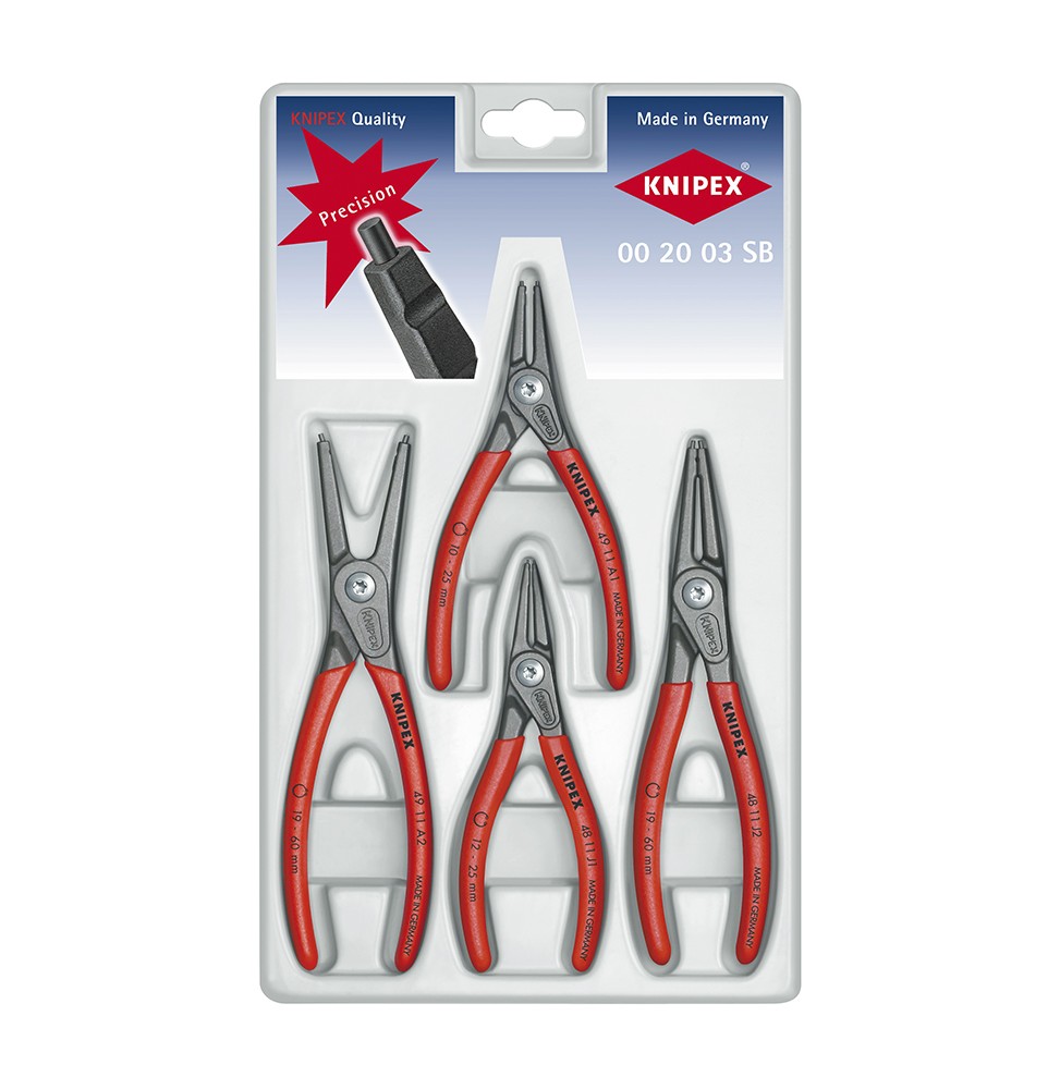 Knipex 002003SB SEGMAN PENSE SETİ