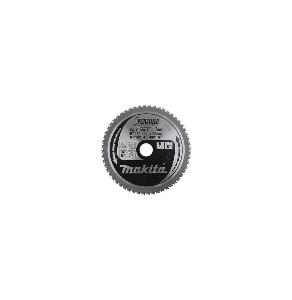 Makita B-23086 METAL KESME DAİRE TESTERE 136x56 DİŞ