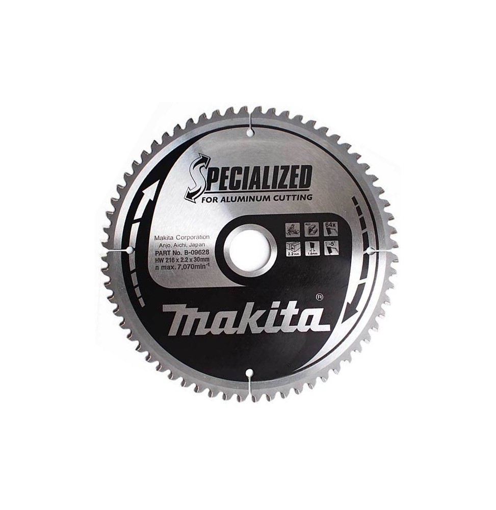 Makita B-09628 AHŞAP DAİRE TESTERE 216x64 DİŞ