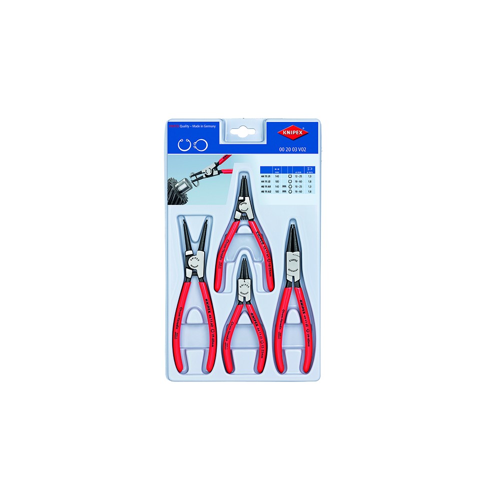 Knipex 002003V02 SEGMAN PENSE SETİ