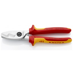 Knipex 9516200 ÇİFT BIÇAKLI VDE KABLO MAKASI 200 mm
