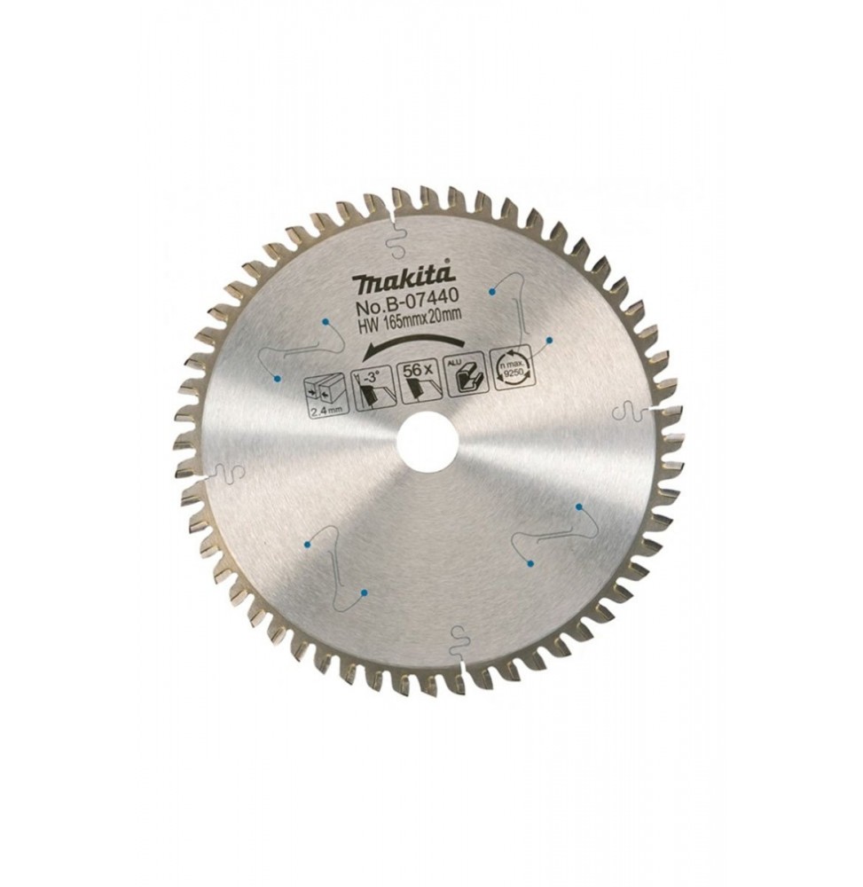 Makita B-07440 AHŞAP DAİRE TESTERE 165x56 DİŞ