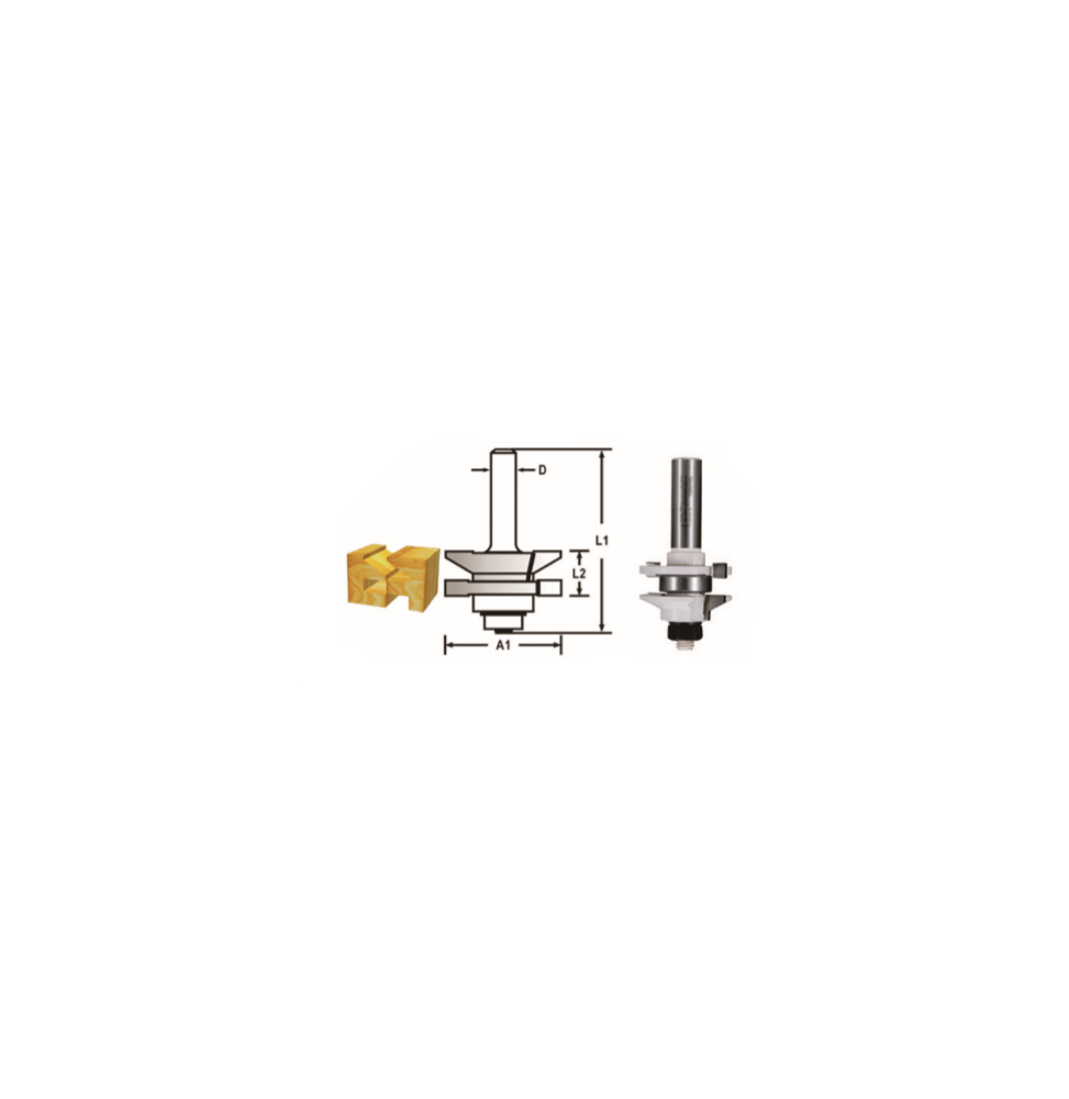 Makita D-48898 FREZE BIÇAĞI 12x41 mm