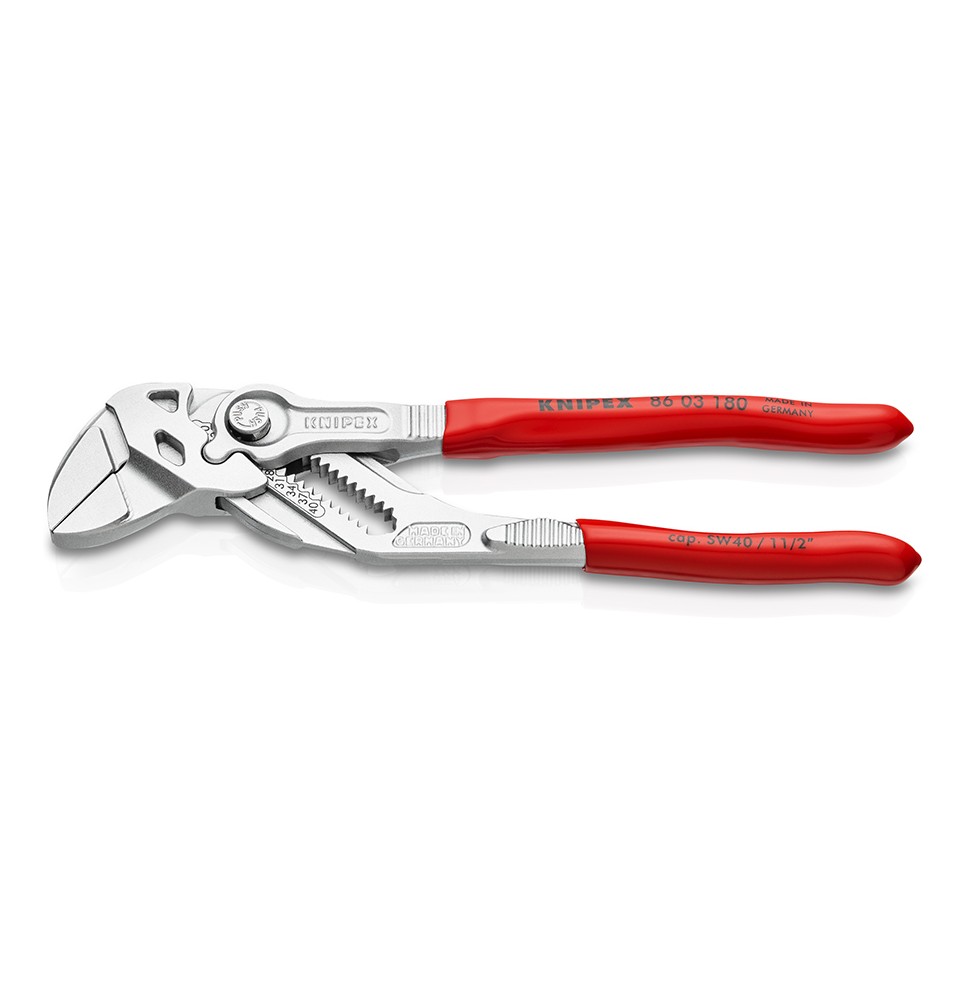 Knipex 8603180 DÜZ ÇENE AYARLI PENSE 180 mm