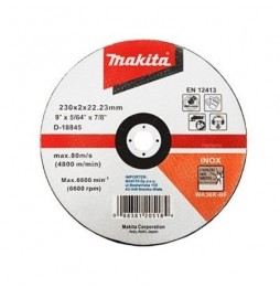 Makita D-18845 iNOX KESME TAŞI-BOMBELİ 230x2 mm