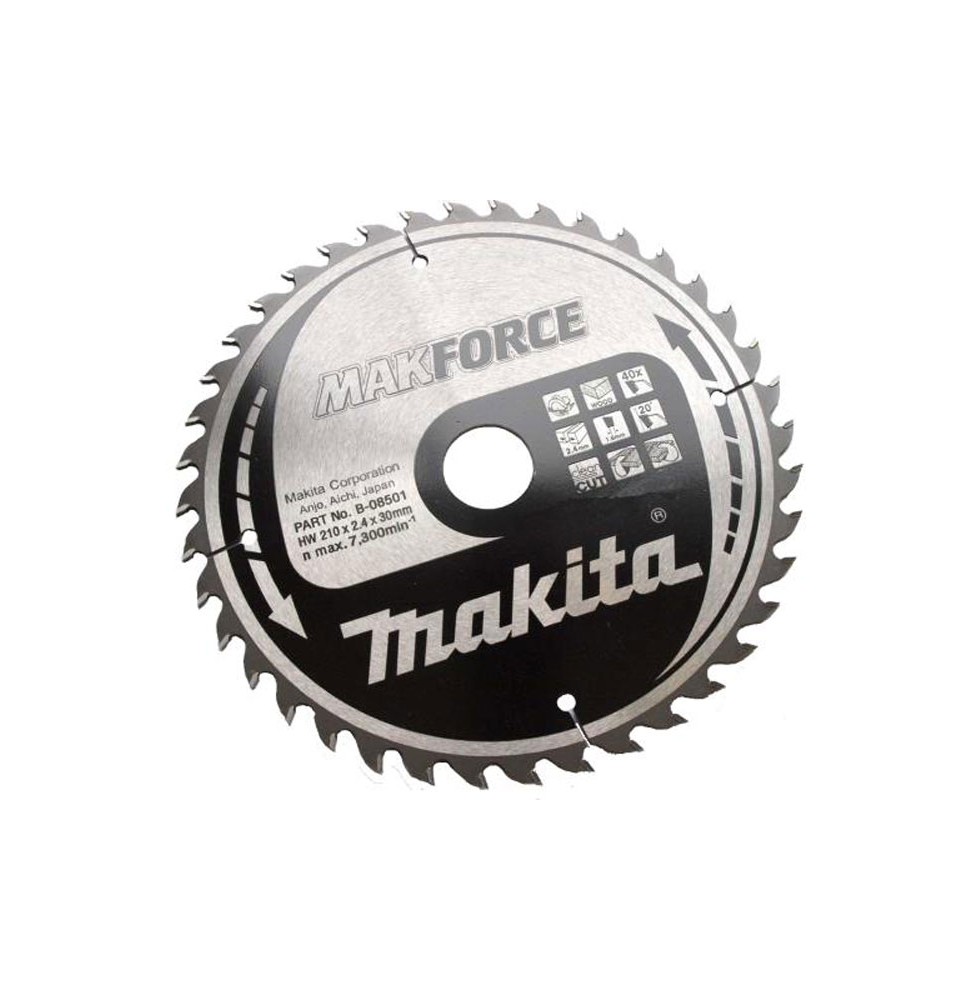 Makita B-08501 AHŞAP DAİRE TESTERE 210x40 DİŞ