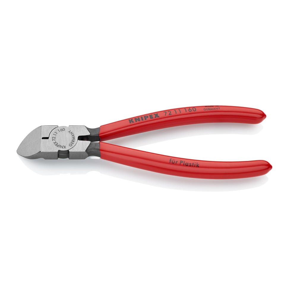 Knipex 7211160 PLASTİK YAN KESKİ 160 mm