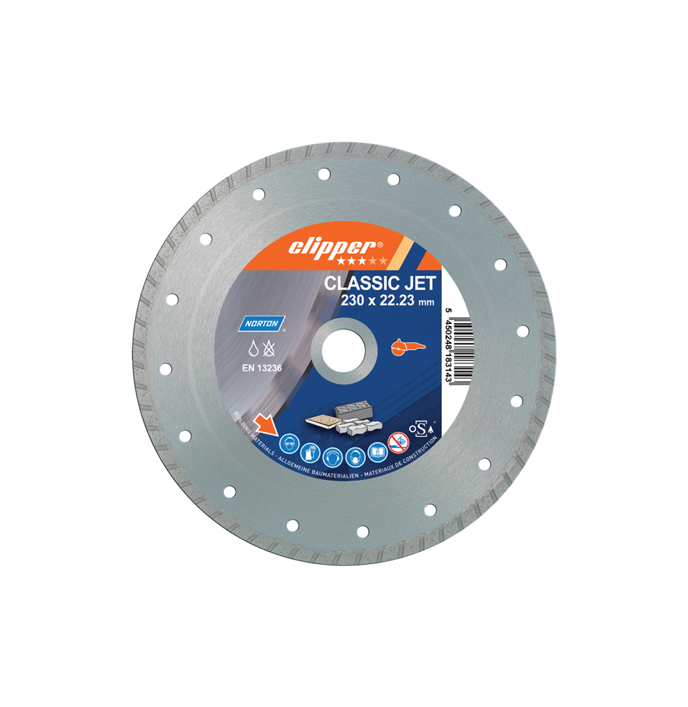 Clipper 26814 CLASSIC UNIVERSAL TURBO TESTERE 115 mm