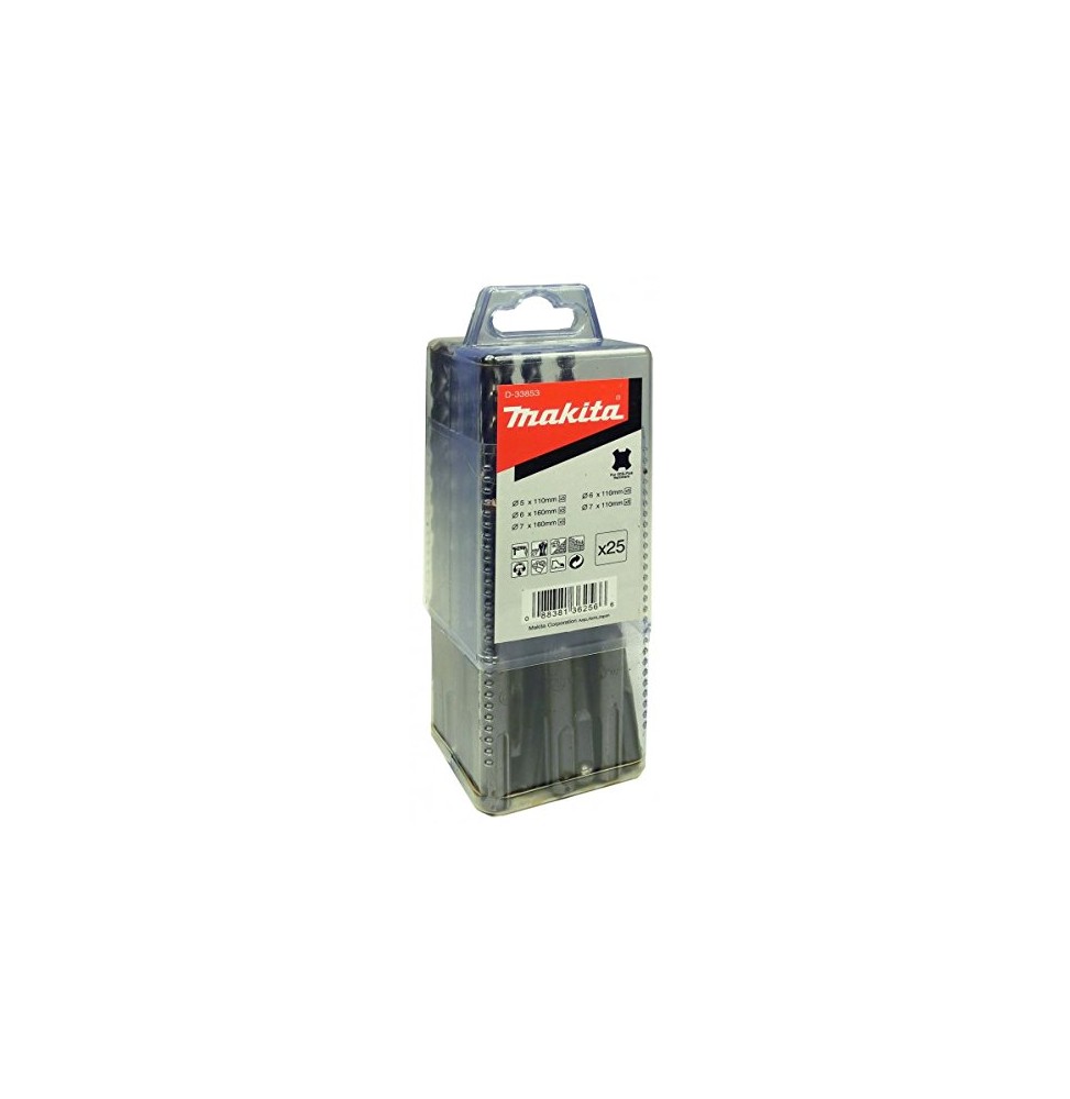 Makita D-33853 SDS PLUS MATKAP UCU SETİ