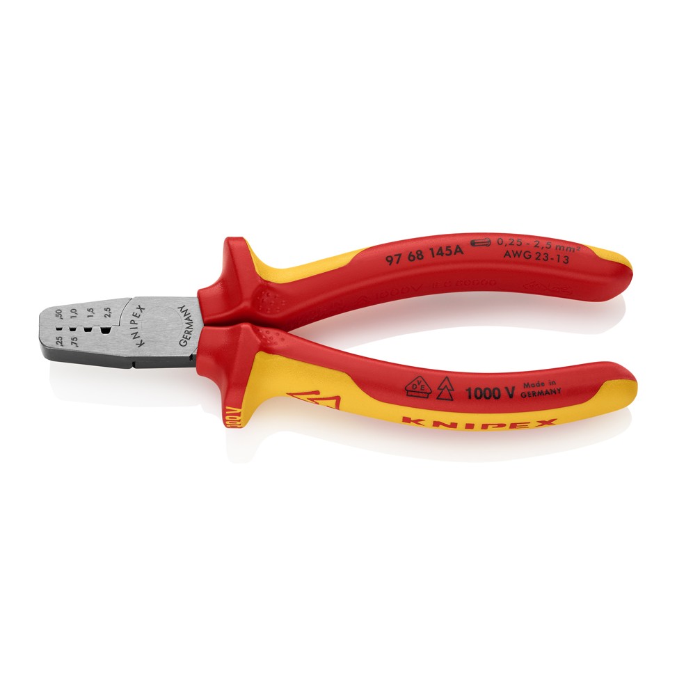 Knipex 9768145A KNIPEX 97 68 145A VDE YÜKSÜK SIKMA PENSİ