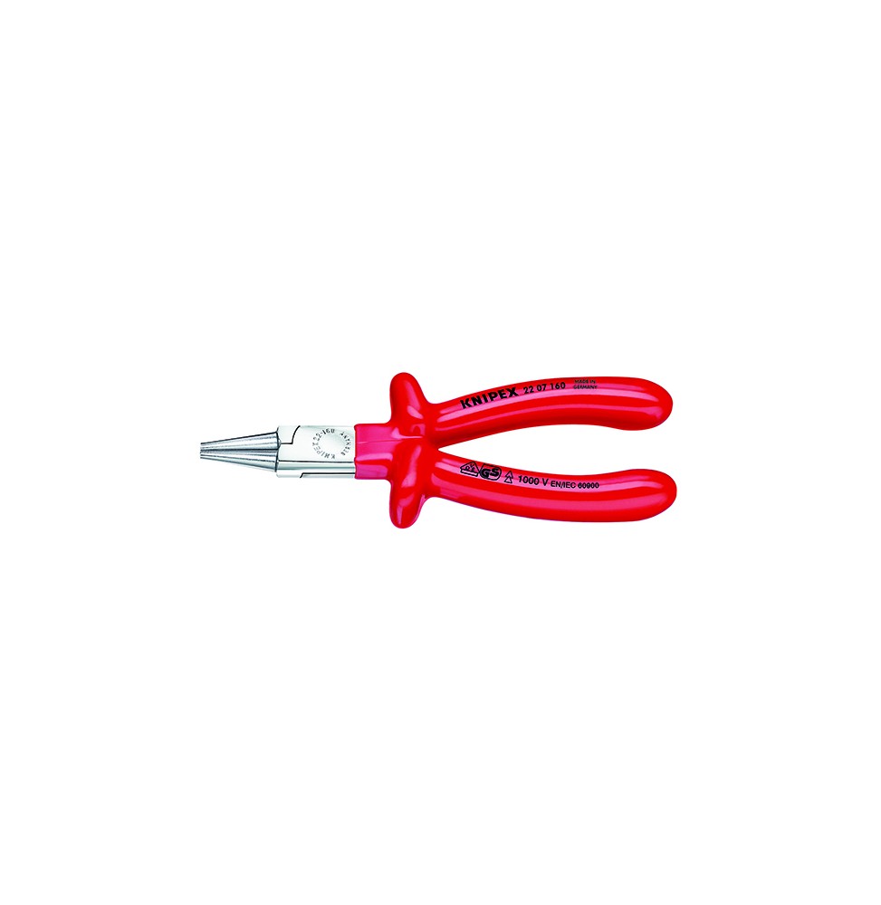 Knipex 2207160 YUVARLAK UÇLU KARGABURUN 160 mm