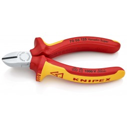 Knipex 7006125 VDE YAN KESKİ 125 mm