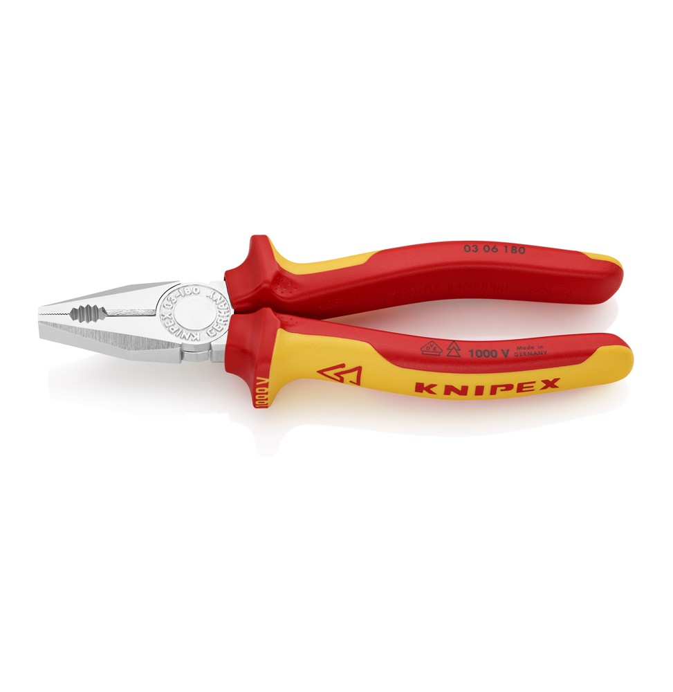 Knipex 0306180 VDE KOMBİNE PENSE 180 mm