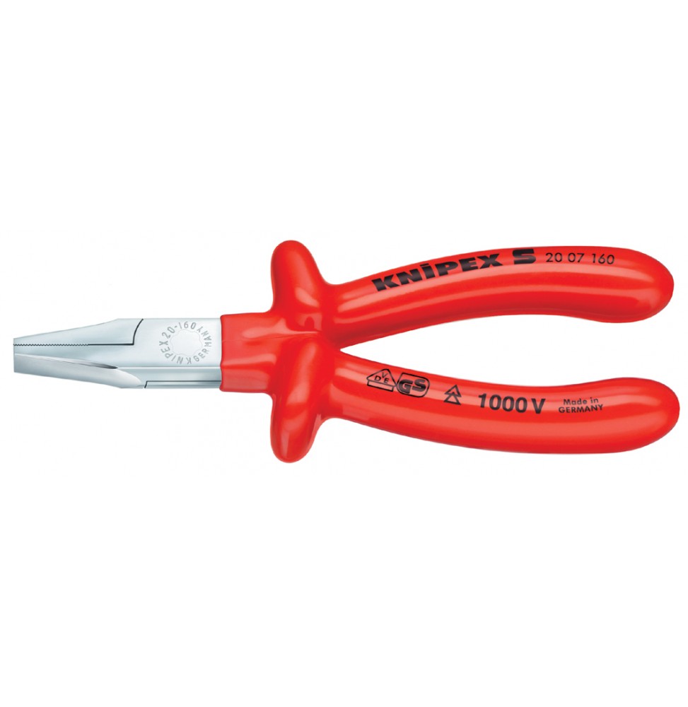 Knipex 2007160 YASSI AĞZI KARGABURUN 160 mm