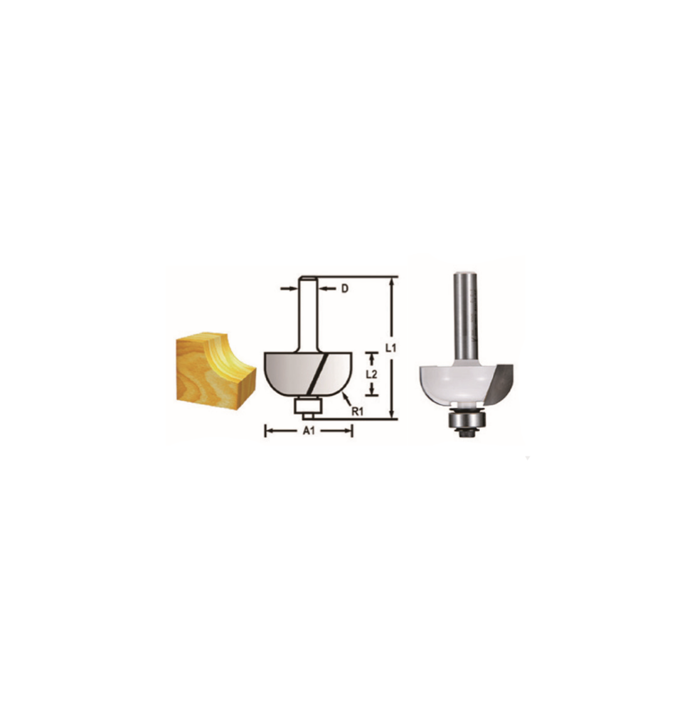 Makita D-48642 FREZE BIÇAĞI 8x38.1 mm