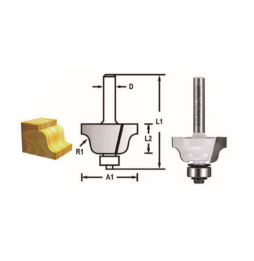 Makita D-48767 FREZE BIÇAĞI 8x38.1 mm