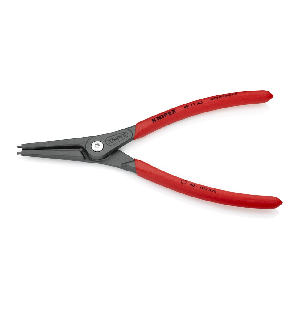 Knipex 4911A3 AĞIR HİZMET DIŞ SEGMAN PENSİ 225 mm