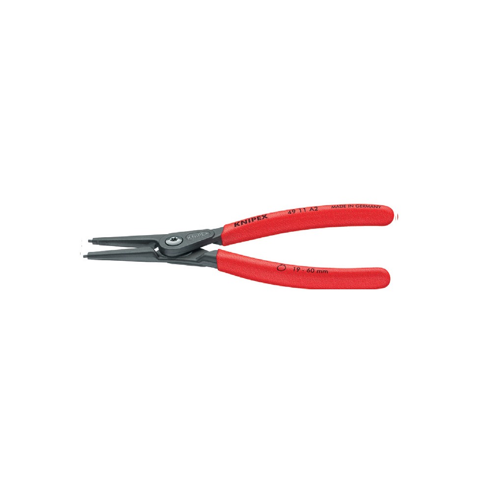 Knipex 4911A2 AĞIR HİZMET DIŞ SEGMAN PENSİ 180 mm