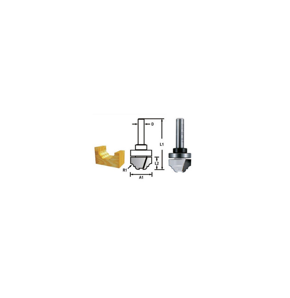 Makita D-48262 FREZE BIÇAĞI 8x22 mm