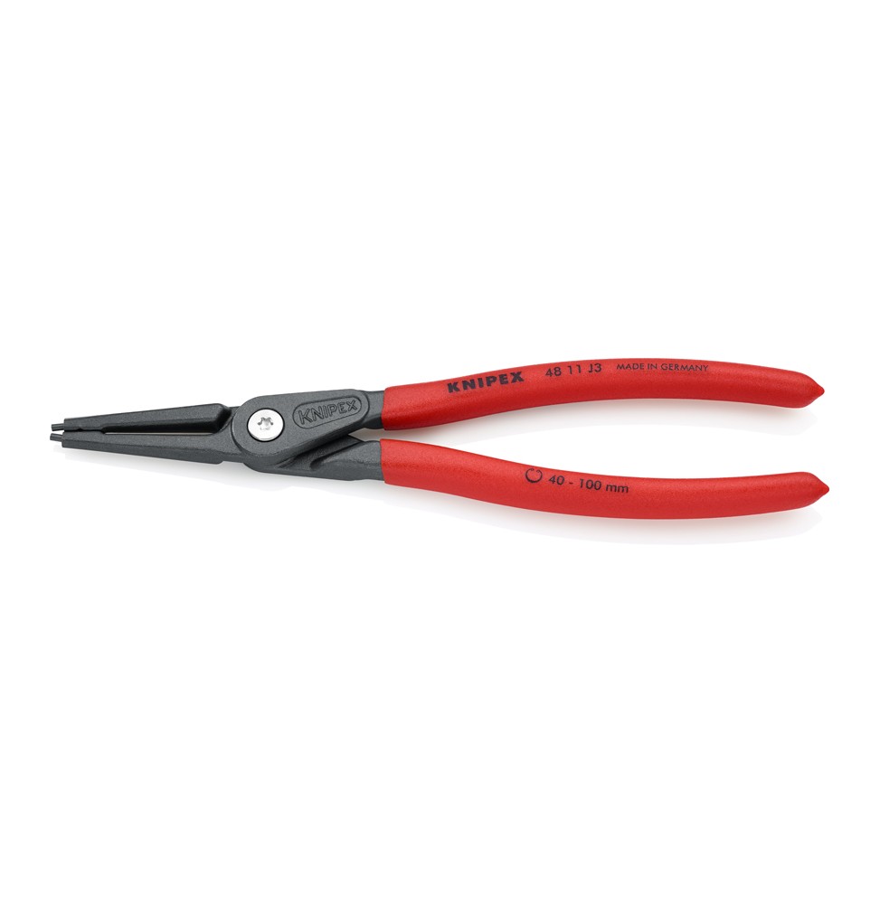 Knipex 4811J3 AĞIR HİZMET iÇ SEGMAN PENSİ 225 mm