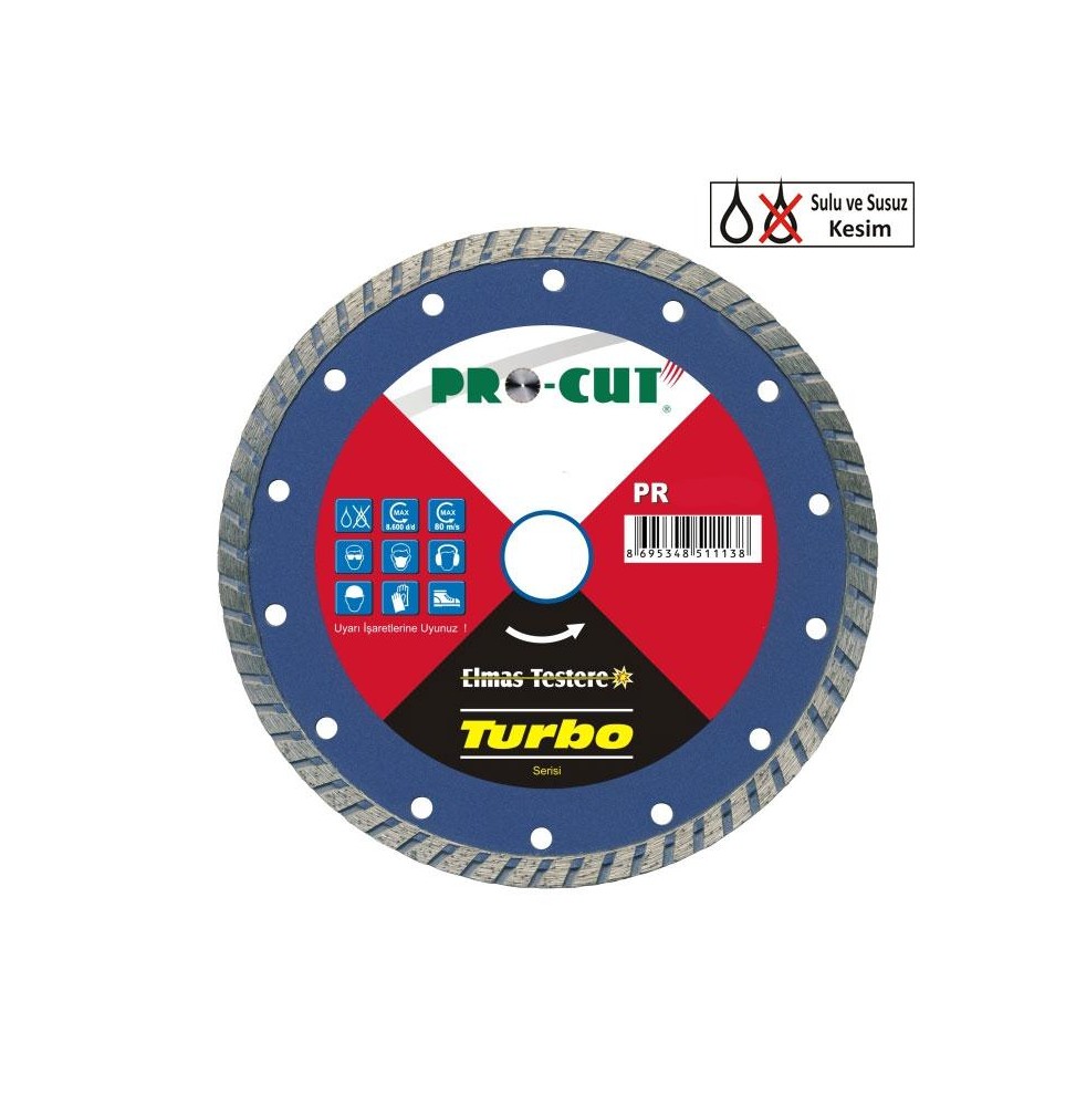 Procut PR51115 TURBO TESTERE 230 AB