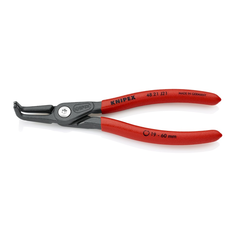 Knipex 4821J21 AĞIR HİZMET iÇ SEGMAN PENSİ 180 mm