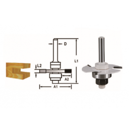 Makita D-48963 FREZE BIÇAĞI 8x47.6 mm
