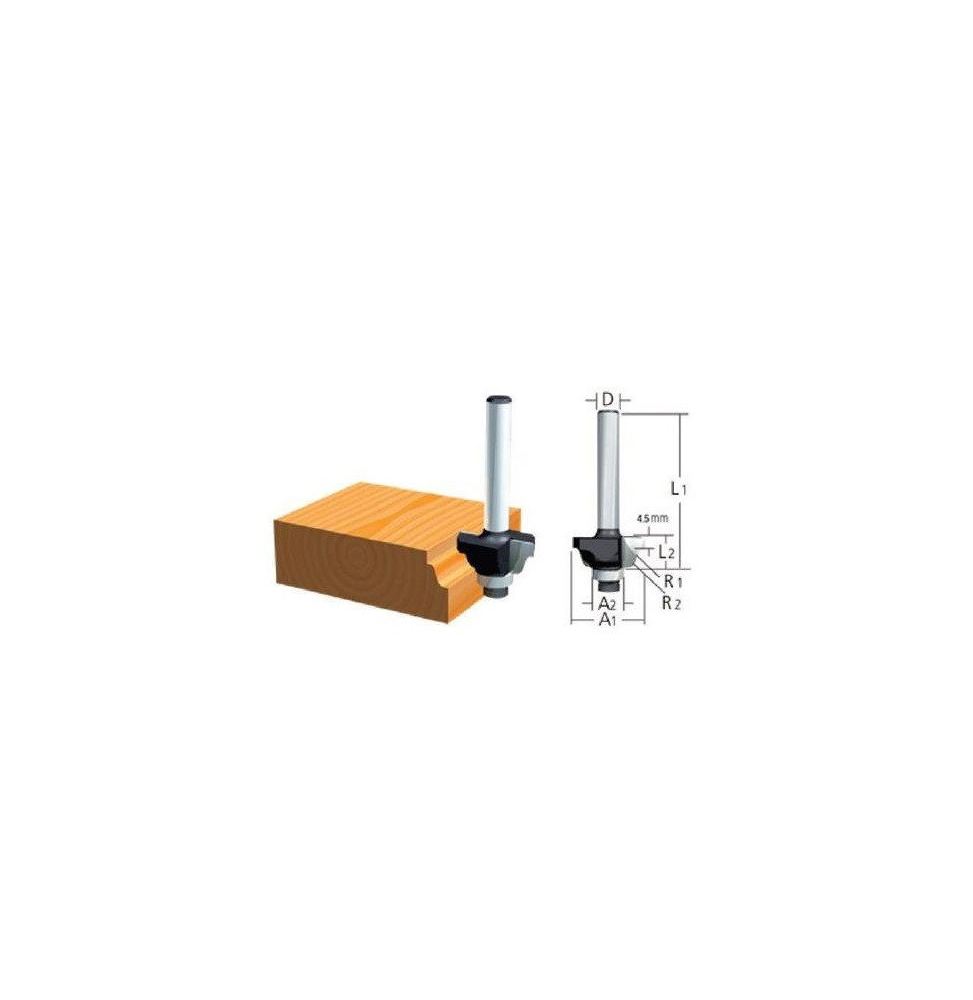Makita D-09575 FREZE BIÇAĞI 6x20 mm