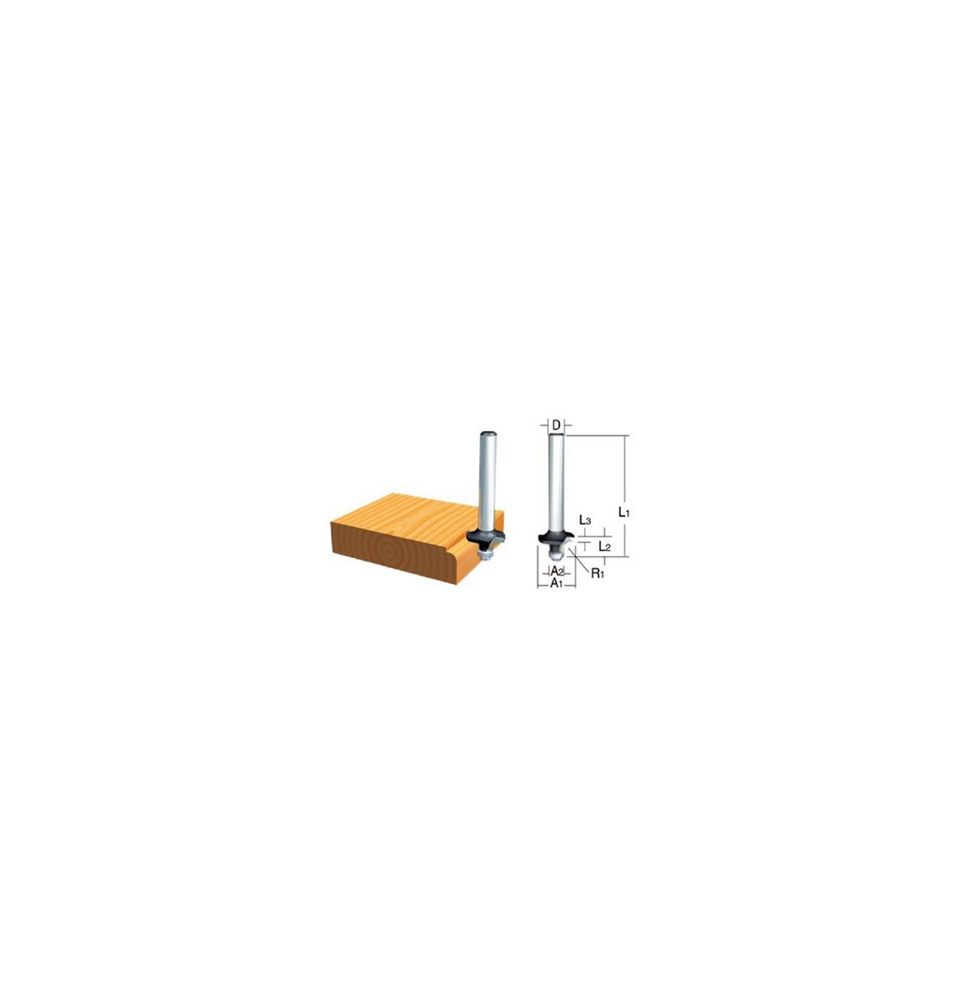 Makita D-09444 FREZE BIÇAĞI 6x21 mm