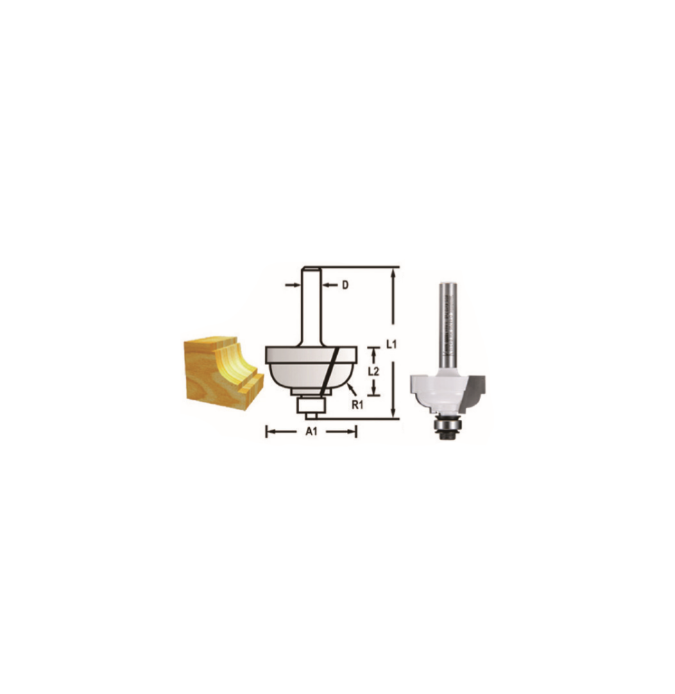 Makita D-48795 FREZE BIÇAĞI 6x25.4 mm