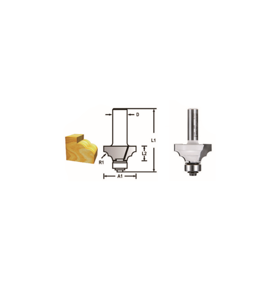 Makita D-48577 FREZE BIÇAĞI 8x28.6 mm