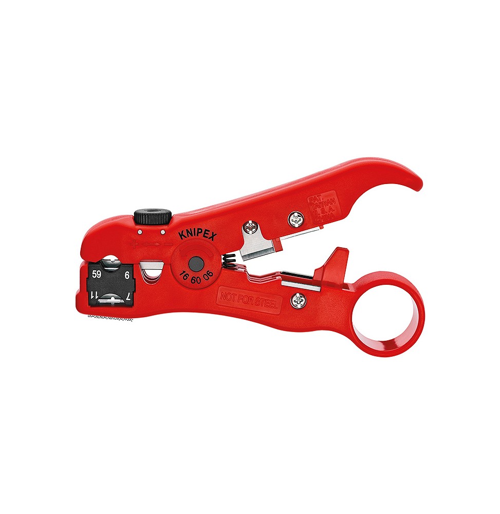 Knipex 166006 COAX KABLO SIYIRMA ALETİ