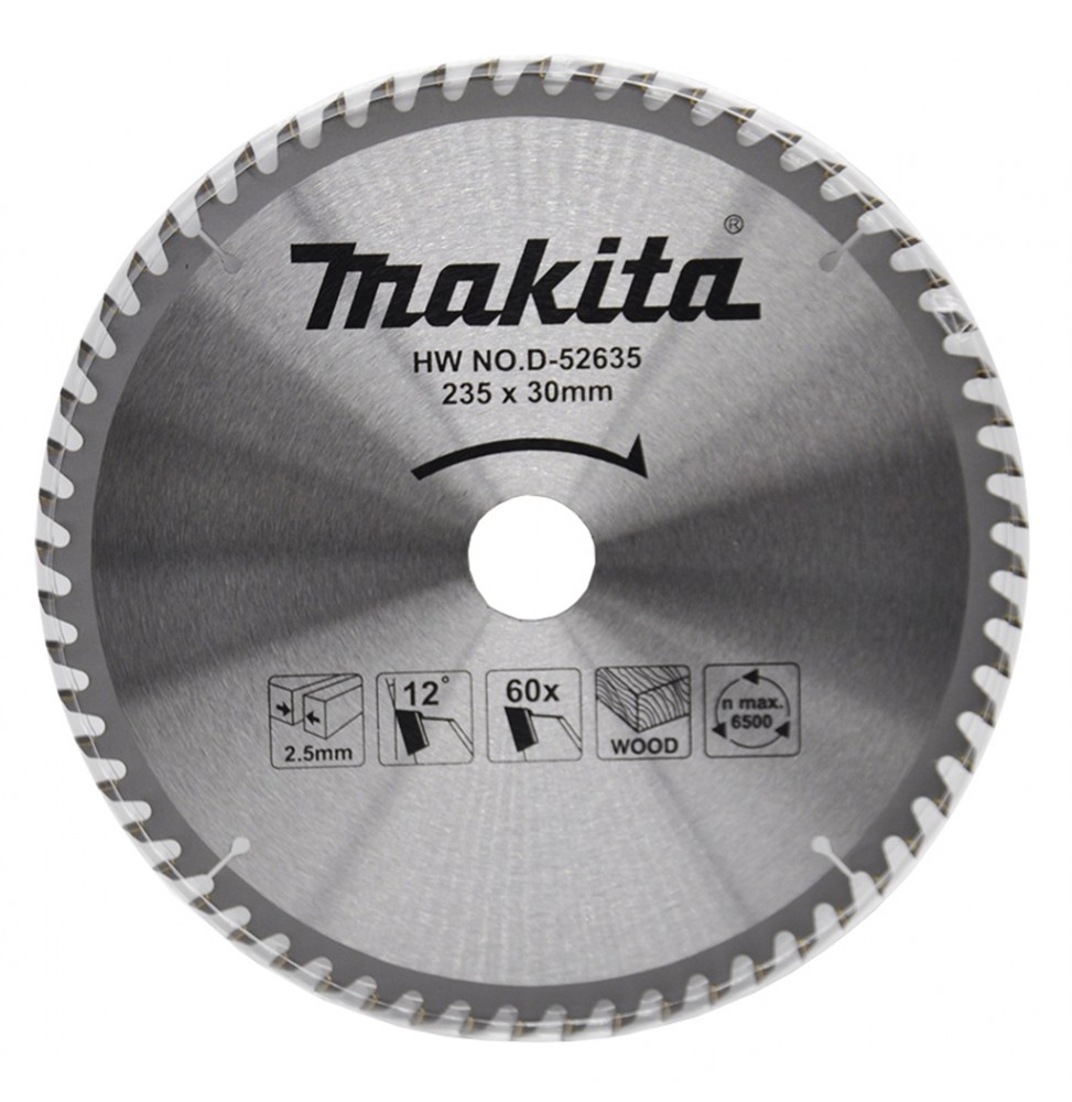 Makita D-52635 AHŞAP KESİM DAİRE TESTERE 235x60 DİŞ