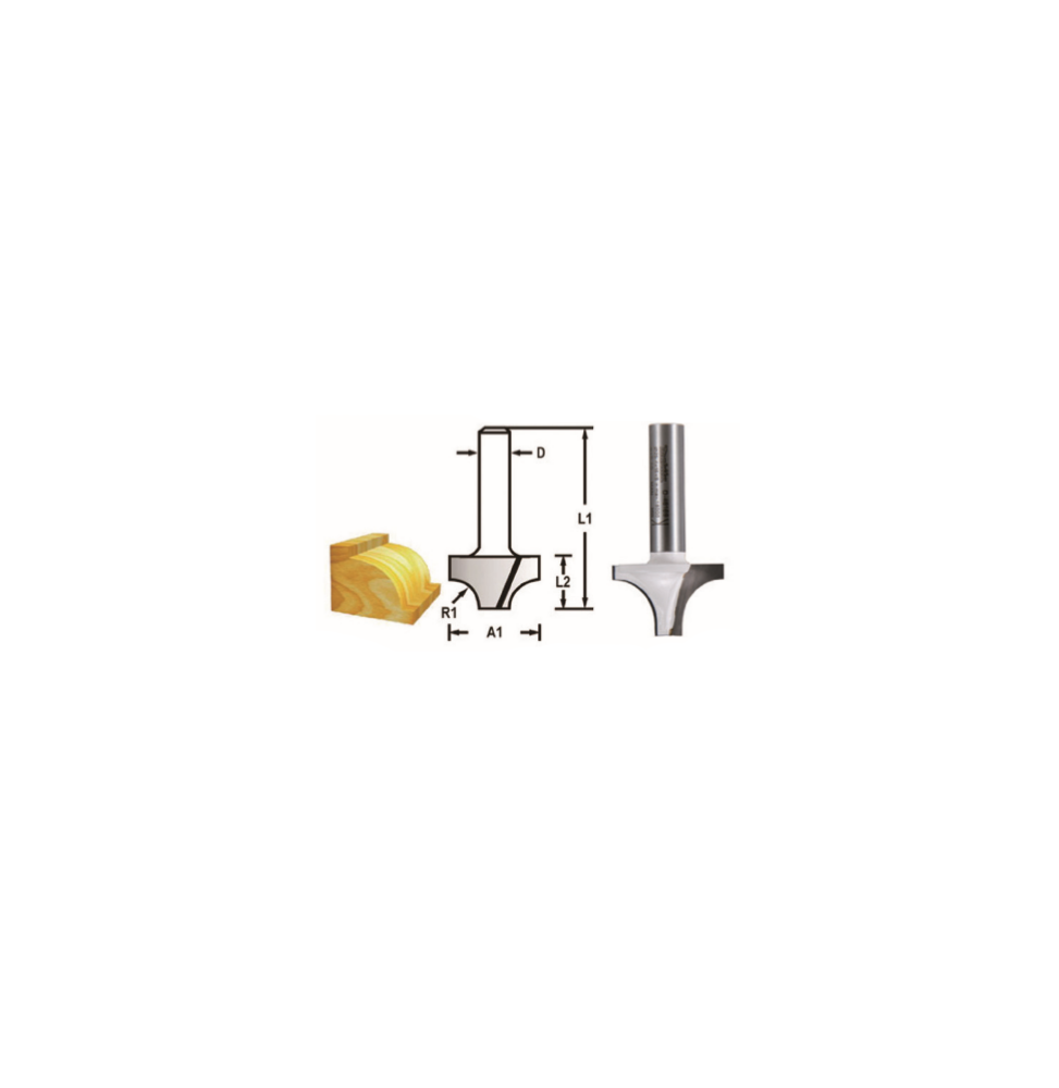 Makita D-48284 FREZE BIÇAĞI 6x25.4 mm