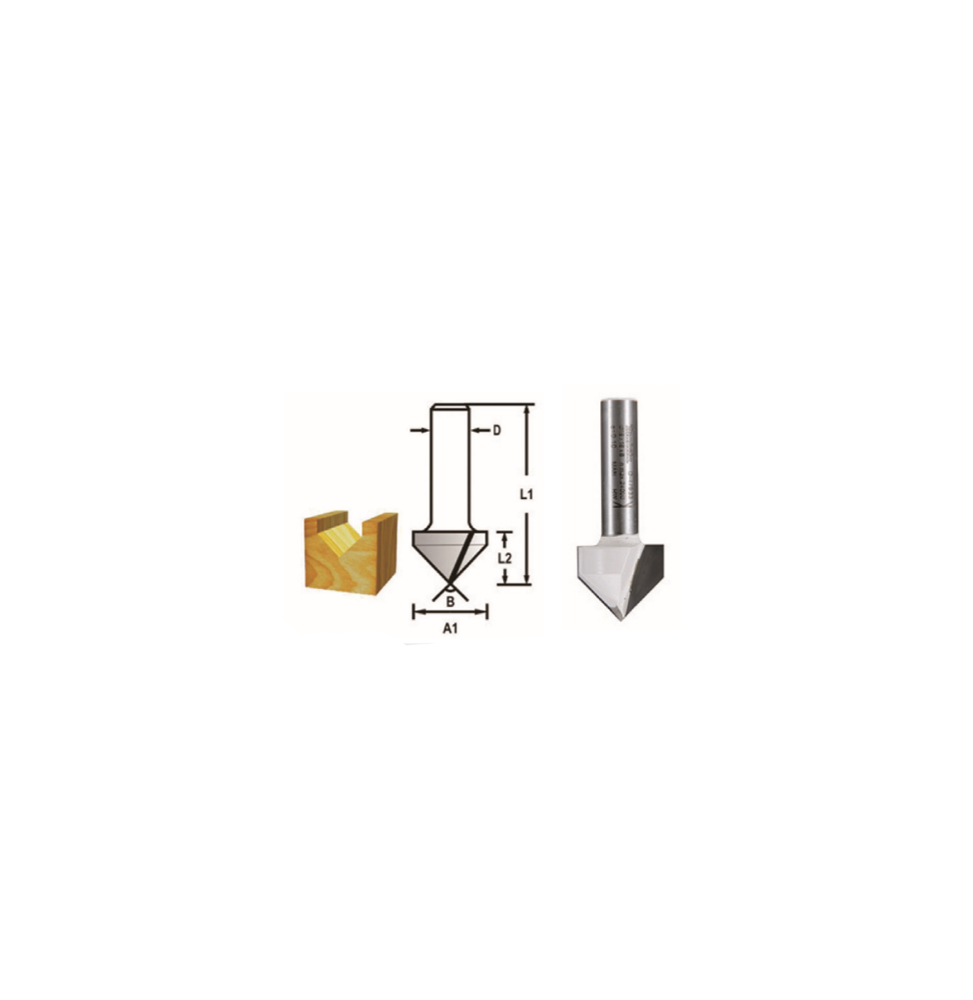 Makita D-48181 FREZE BIÇAĞI 8x19 mm