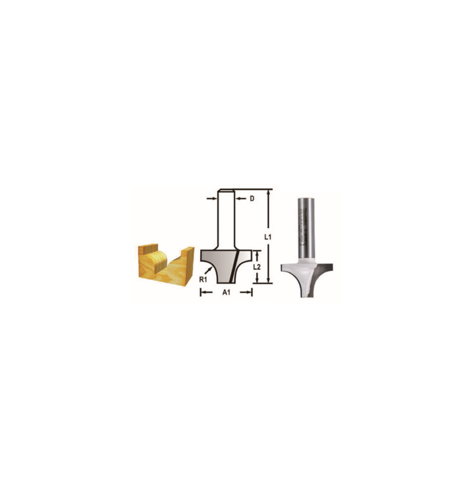 Makita D-48153 FREZE BIÇAĞI 8x19 mm