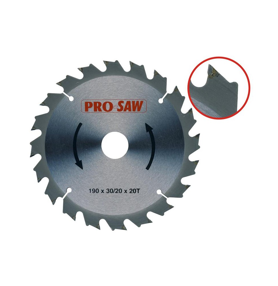 Prosaw PS51214 AHŞAP DAİRE TESTERESİ 24 DİŞ 180 mm