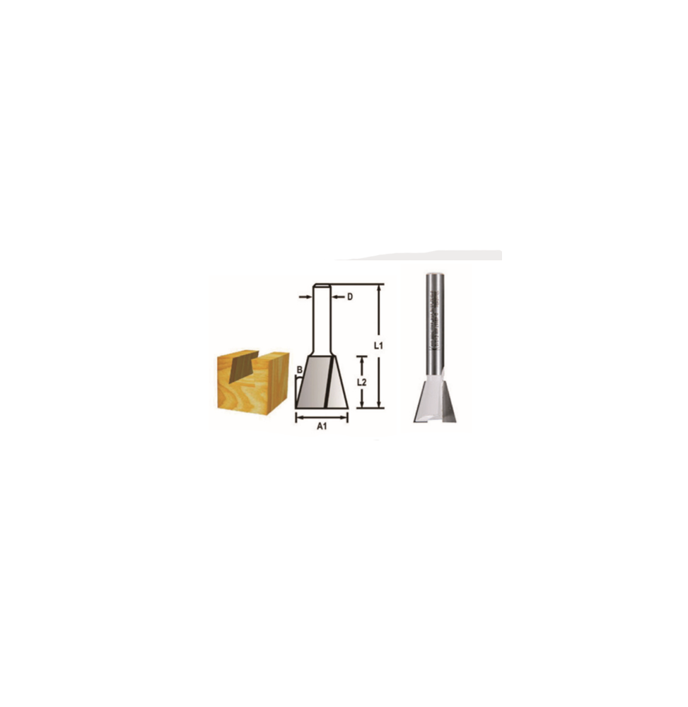 Makita D-48072 FREZE BIÇAĞI 8x12.7 mm