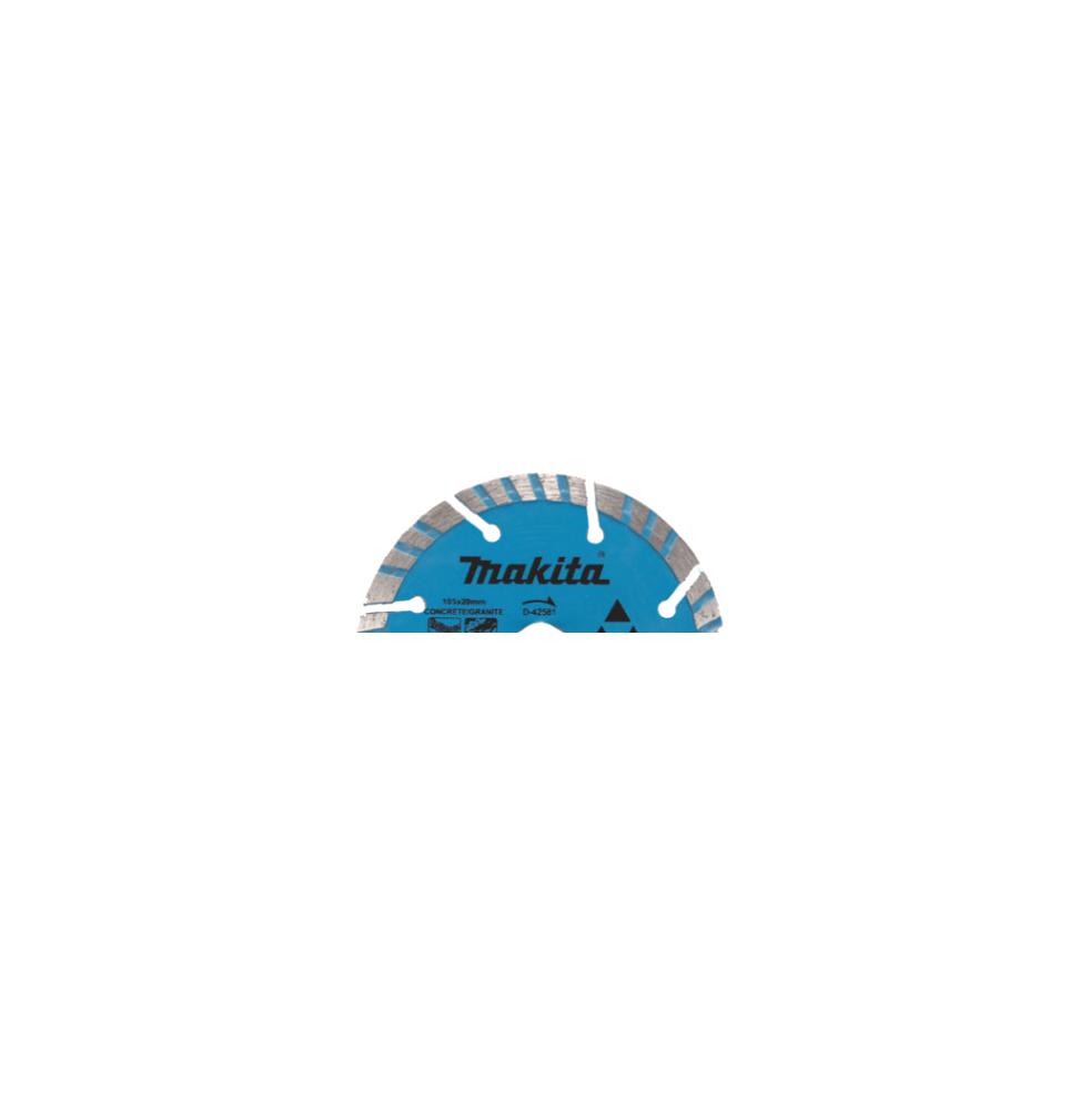 Makita D-44339 SEGMANLI DALGALI TİP ELMAS TESTERE 180 mm