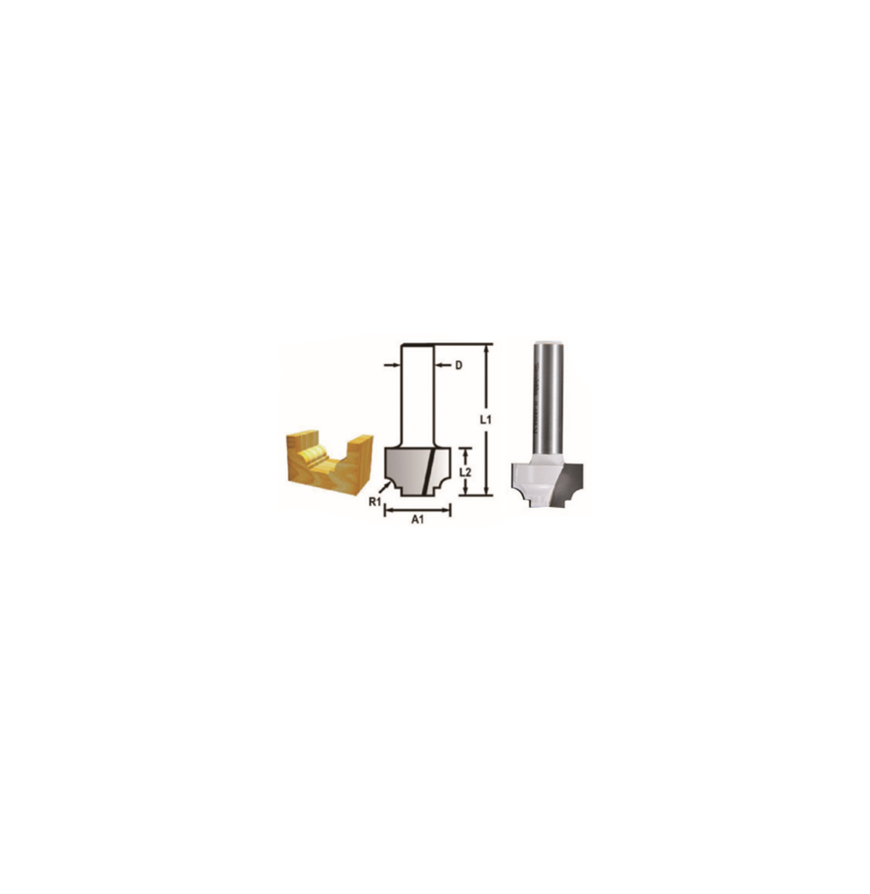 Makita D-48240 FREZE BIÇAĞI 8x12.7 mm