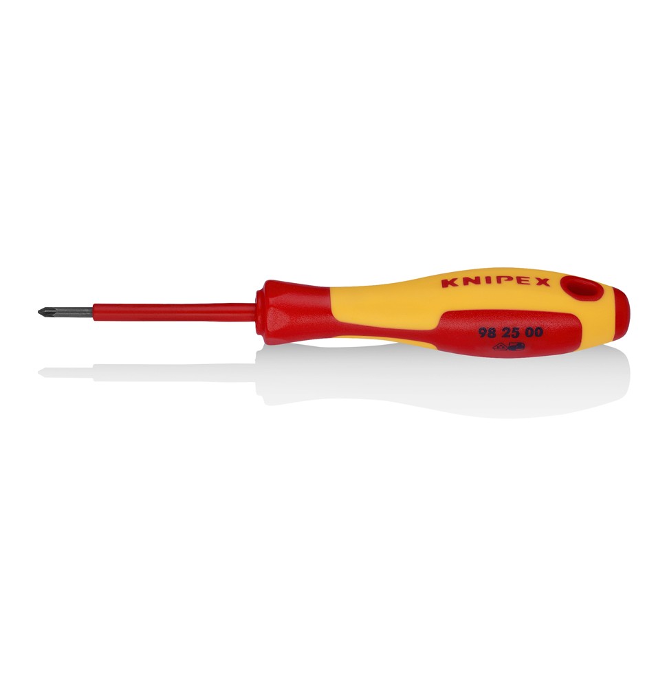 Knipex 982500 VDE POZİDRİV UÇLU TORNAVİDA 162 mm