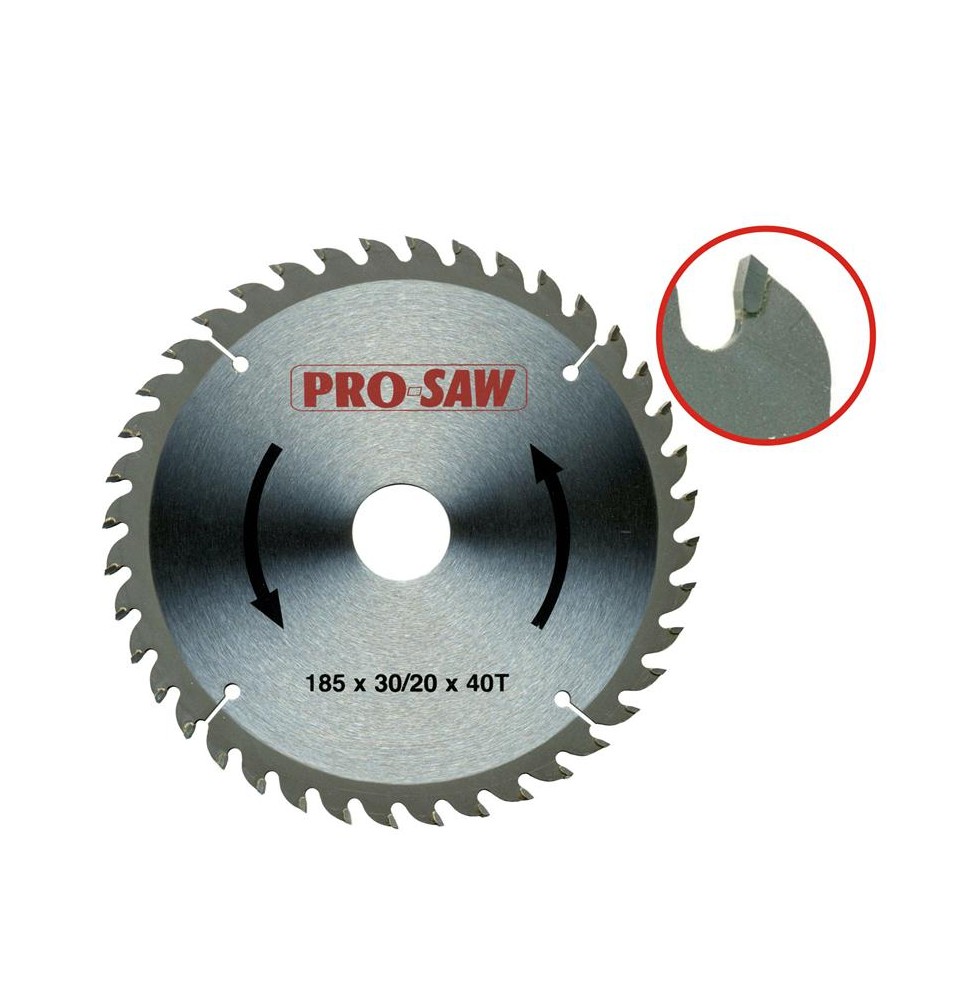 Prosaw PS51212 AHŞAP DAİRE TESTERESİ 40 DİŞ 180 mm