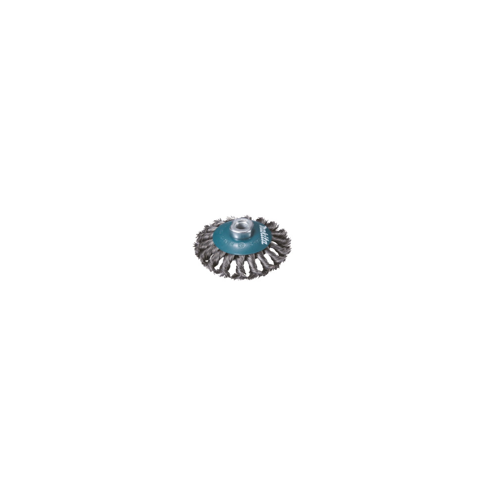 Makita D-39861 ÇANAK FIRÇA  -  BURMA TELLİ GENİŞ 100xM14x2 mm